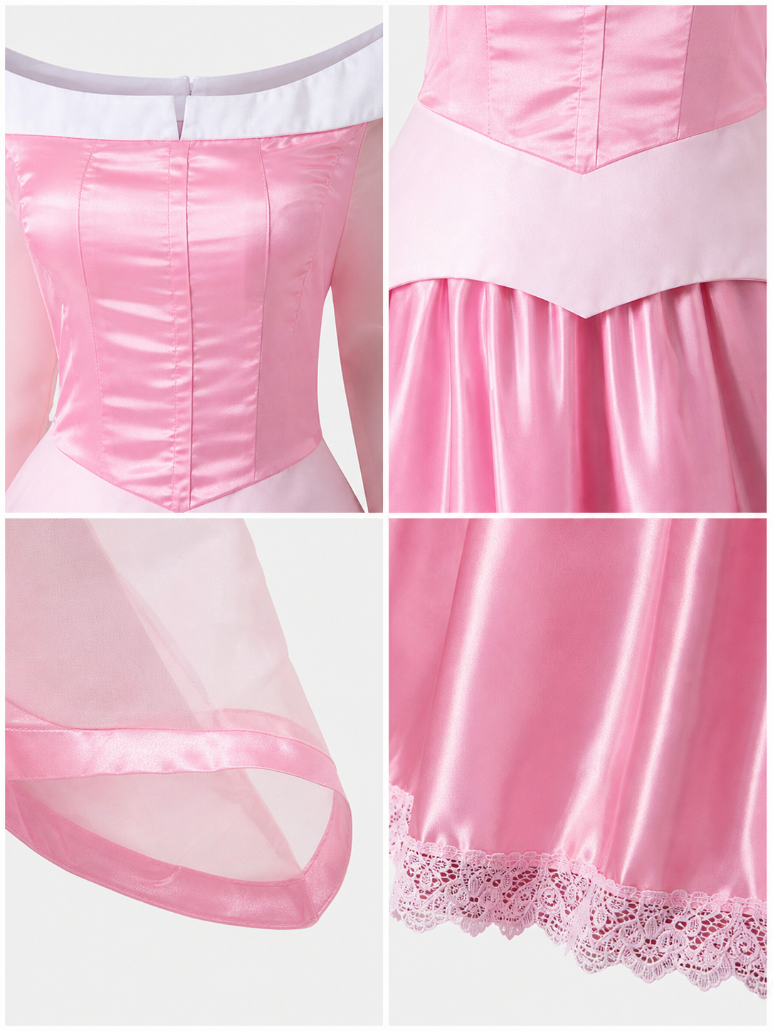 Princess costume dress for parties and the stage