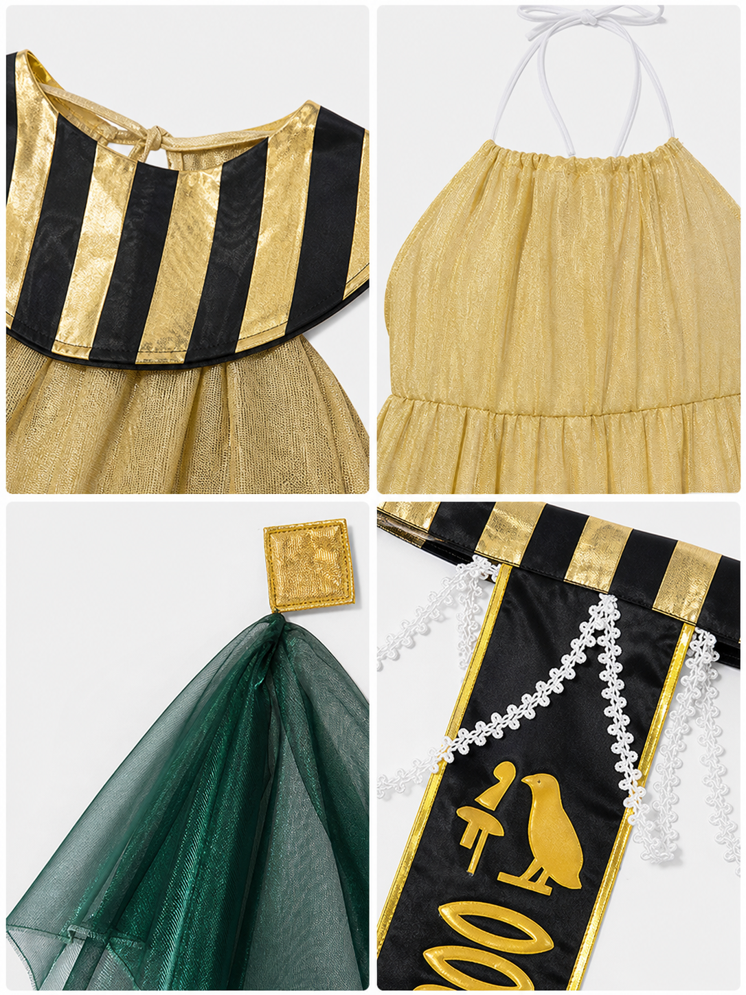 Egyptian-Style Carnival Costume for Performances
