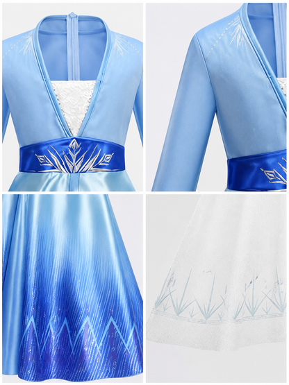 Ice Princess Halloween Carnival Costume