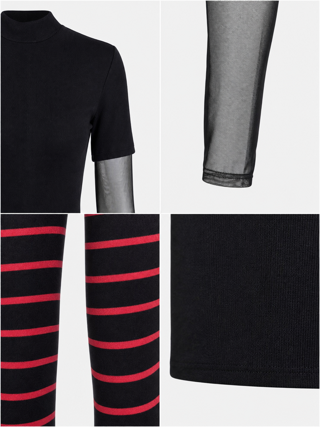 Mavis Cosplay Set: Dress, Tights, and Arm Warmers