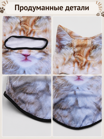 Cat Face Carnival Mask