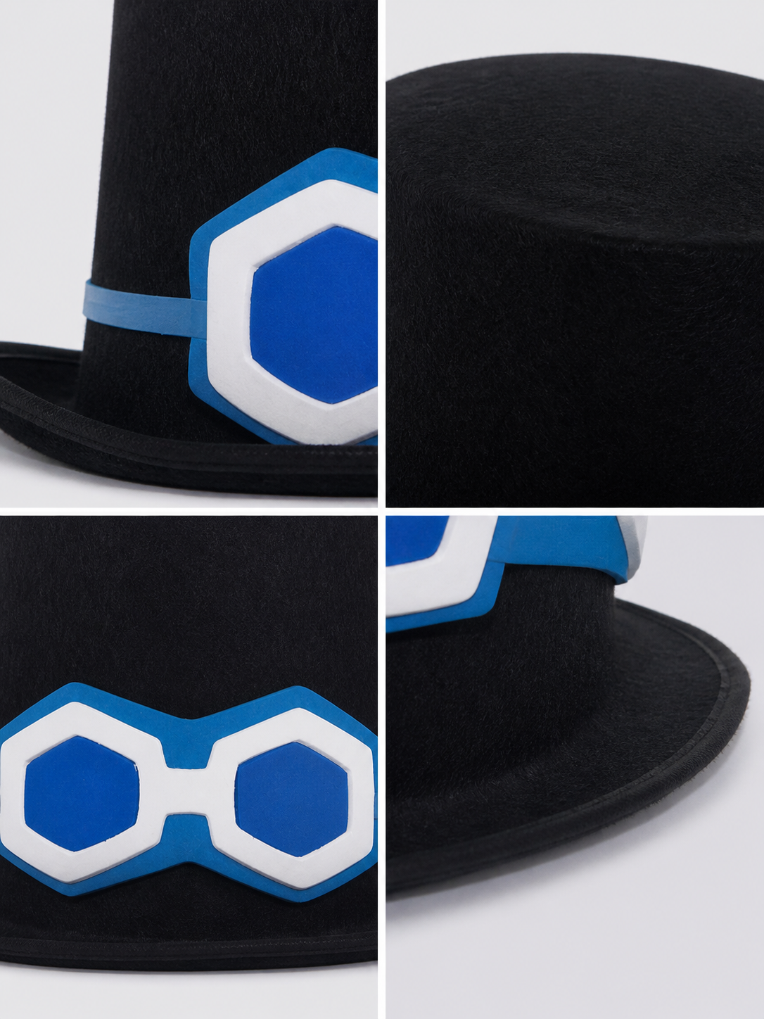Sabo One Piece Cosplay Hat with Decoration