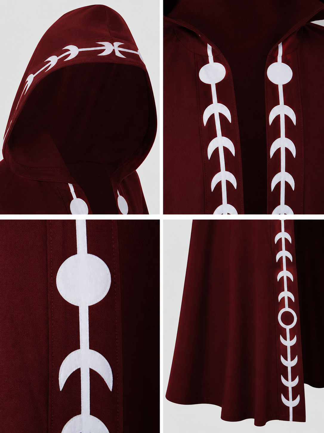 Medieval Hooded Cloak for Cosplay
