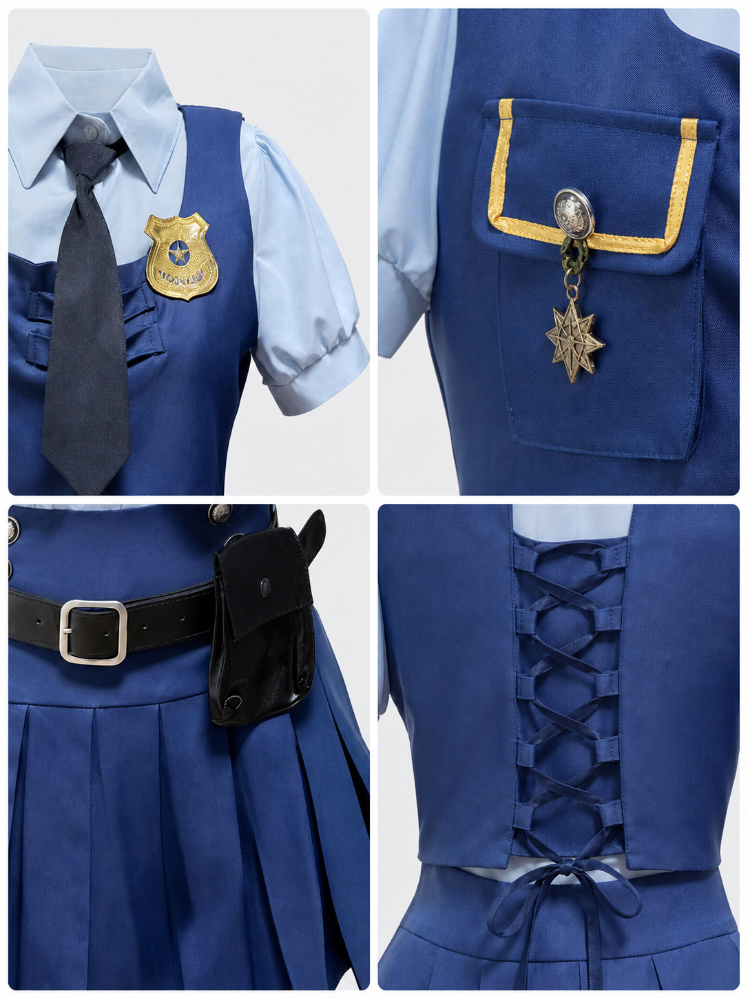 JUDY “Zootopia” Costume with Ears product detail composite