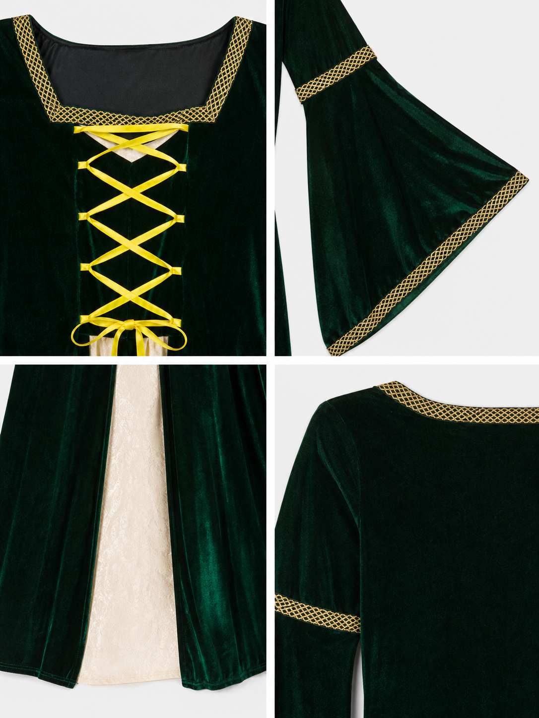 Vampire Costume: Medieval Cosplay Dress