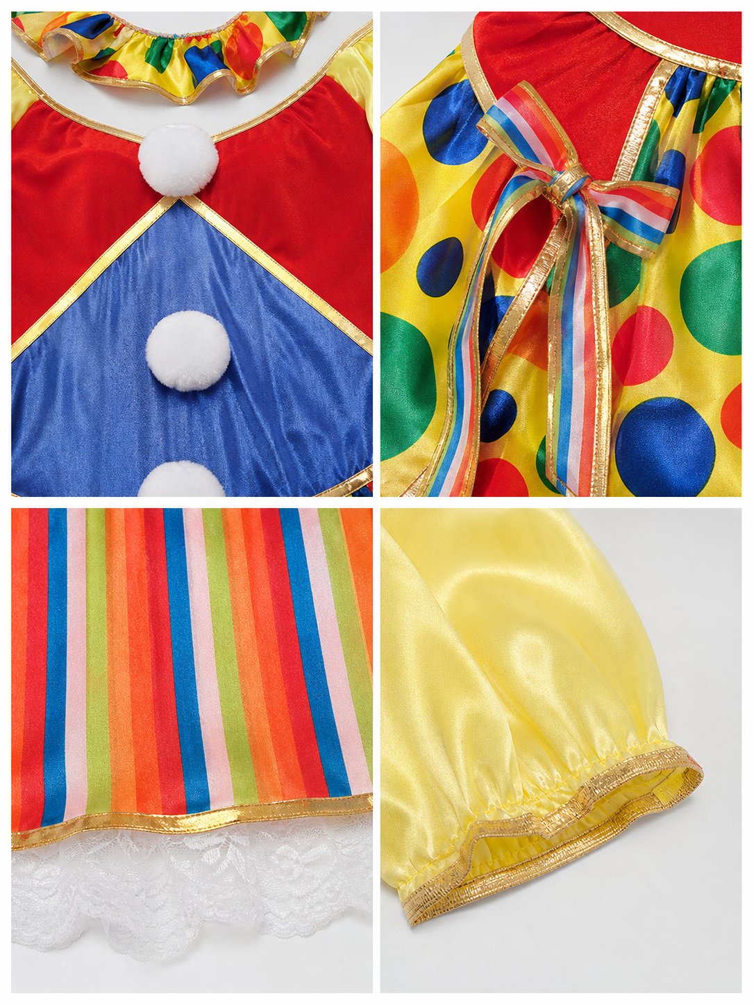 Clown Costume for Parties and the Stage