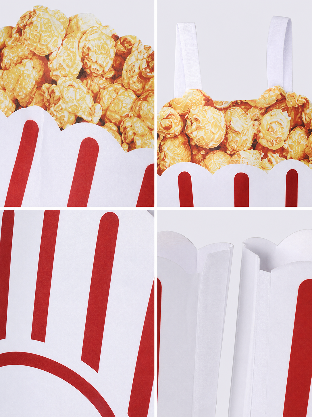 “Popcorn” Costume for Halloween and Parties