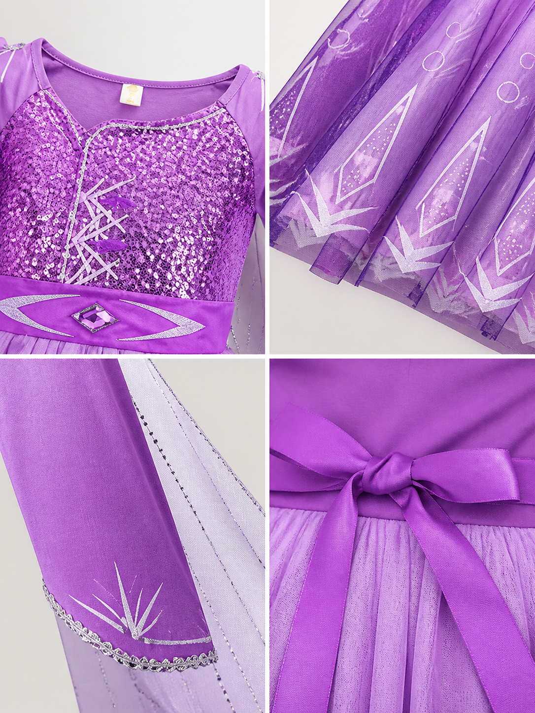 Purple Carnival Costume for Halloween and Cosplay