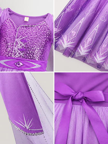 Purple Carnival Costume for Halloween and Cosplay