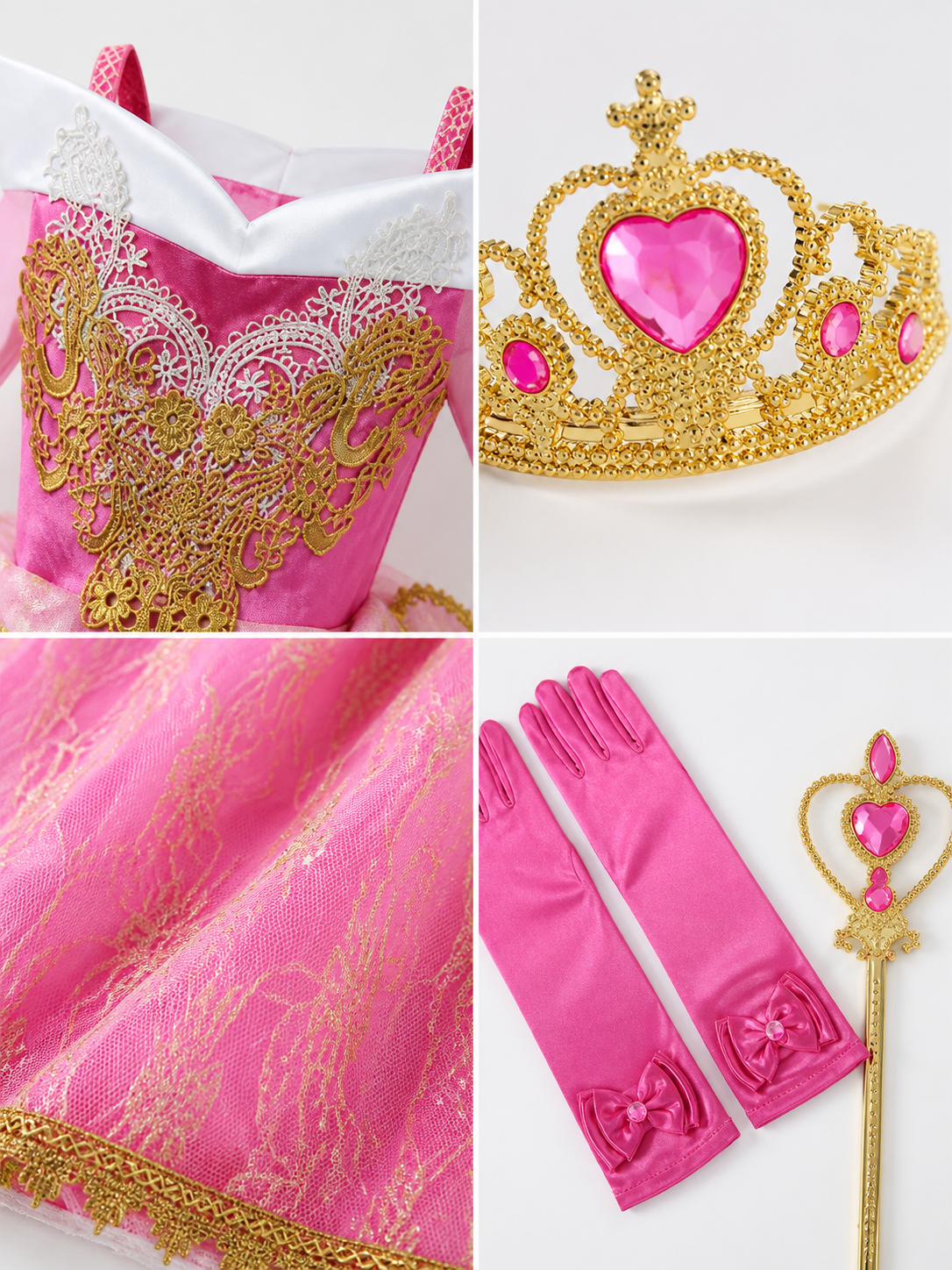 Pink Princess Costume for Halloween