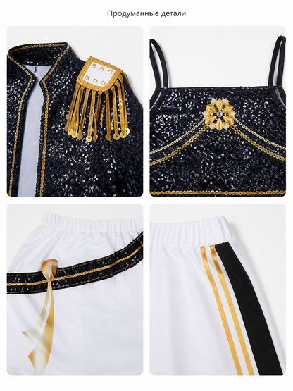 Glitter Halloween Cosplay Set product detail composite