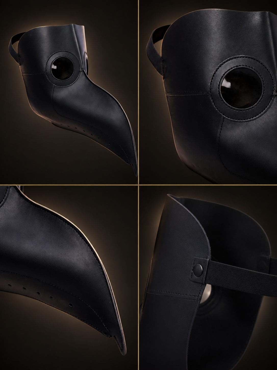 Carnival Mask with Long Beak for Cosplay detail view