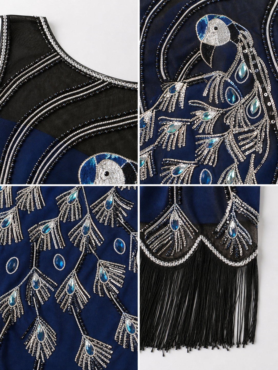 1920s-Style Fringe Cocktail Dress