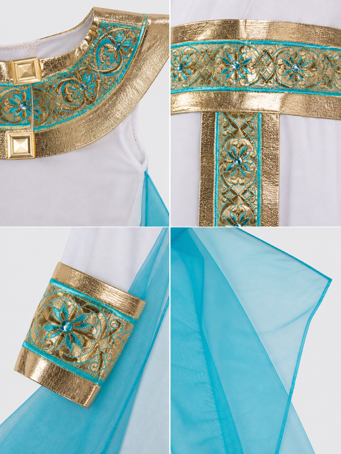 Ancient Egyptian-Style Costume for Cosplay