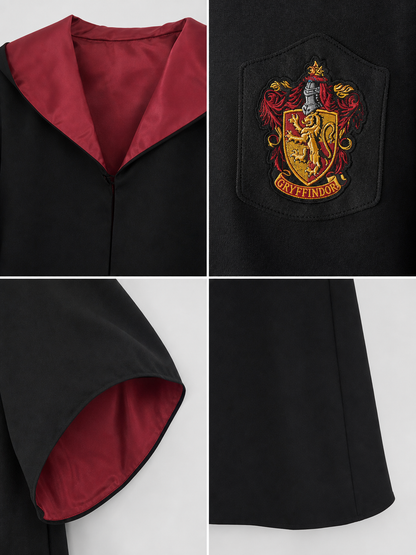 Harry Potter Gryffindor Cosplay Robe with Hood