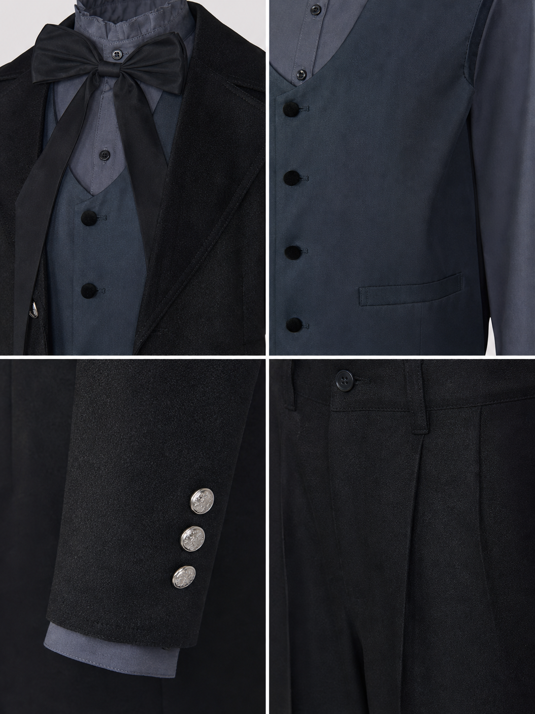 Black Butler Cosplay Costume with Accessories
