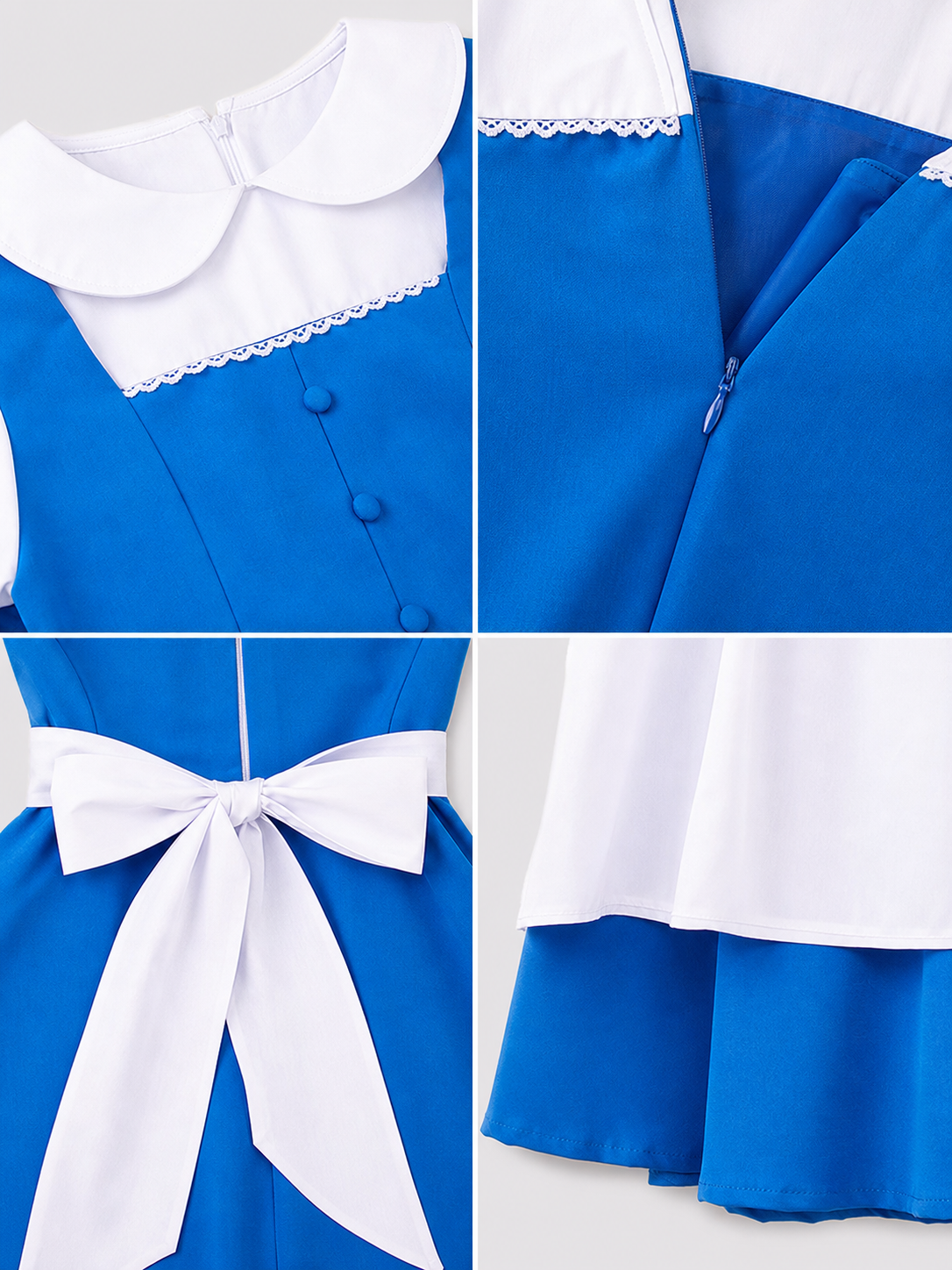 Maid cosplay dress with apron