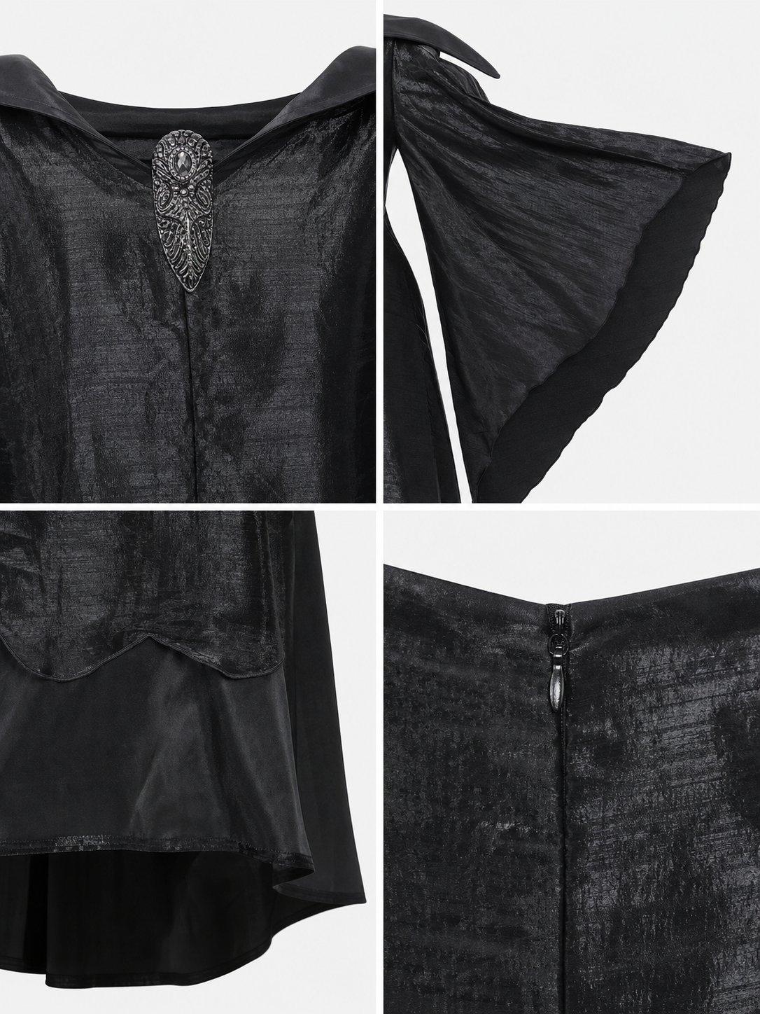 Halloween Costume: Dress and Horned Headpiece product detail composite 2