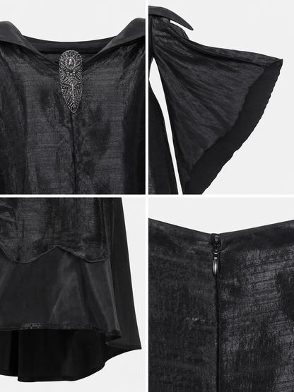 Halloween Costume: Dress and Horned Headpiece product detail composite 2