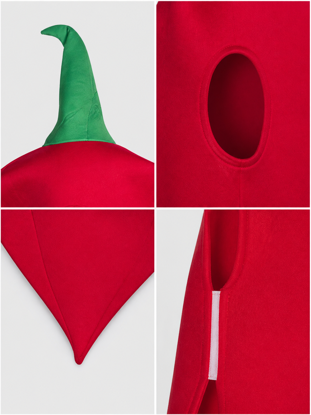 Chili Pepper Costume for Halloween and Theme Parties