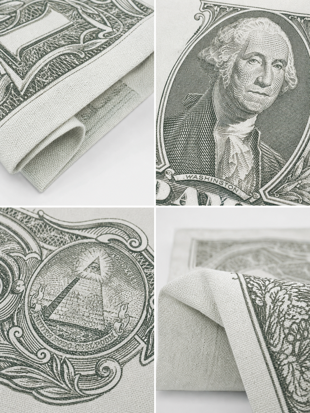 Costume in the Shape of a Large Dollar Bill