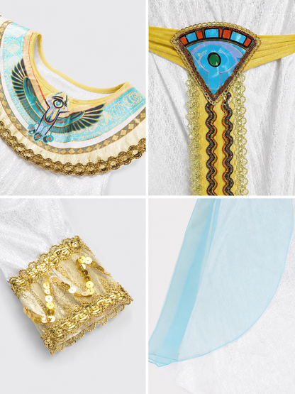Ancient Egyptian Style Carnival Costume for Cosplay