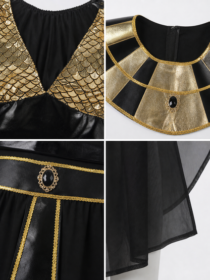 Cleopatra Costume, Egyptian Look, Set