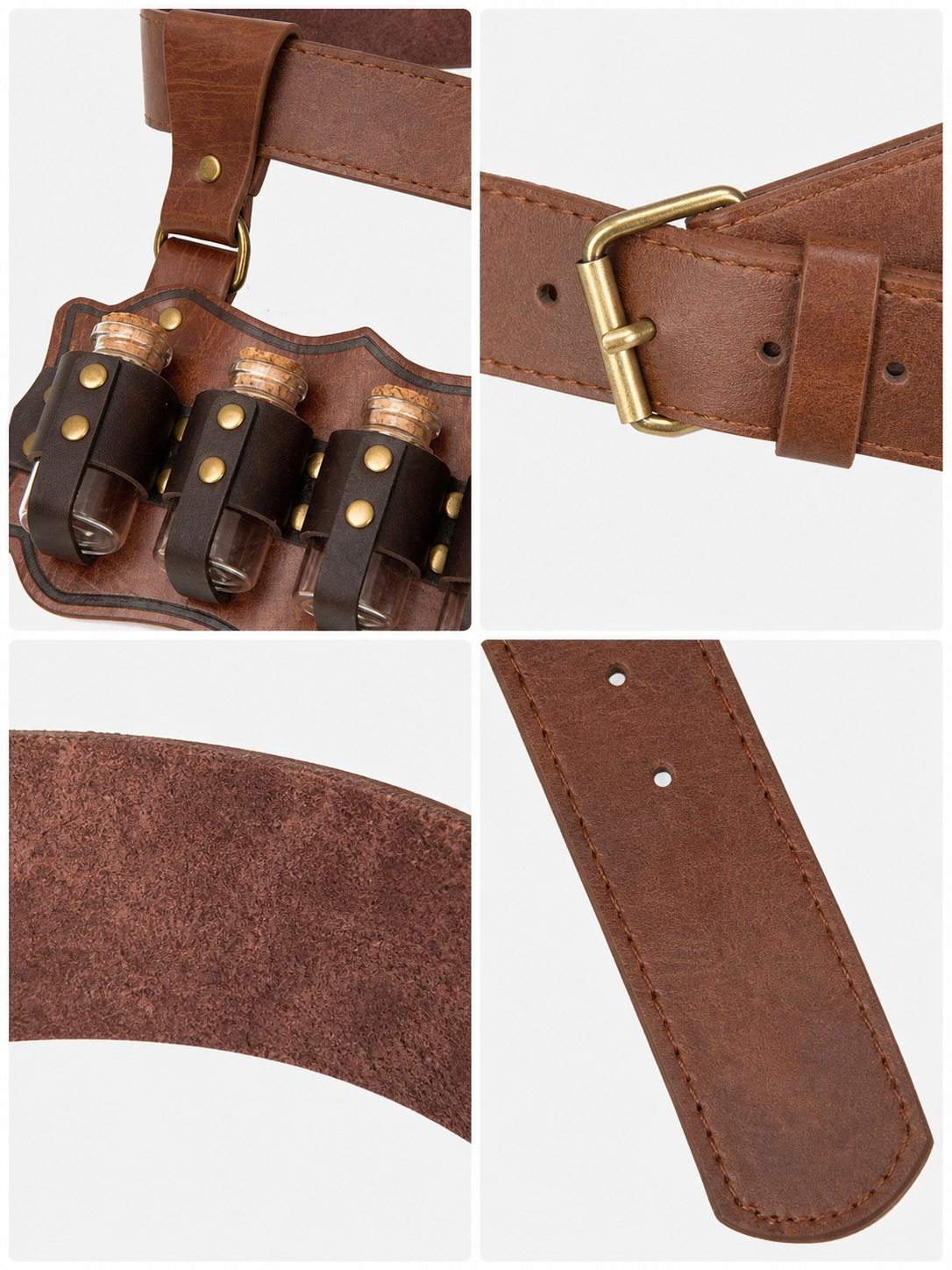 Tool Belt with Holder, Vintage Style