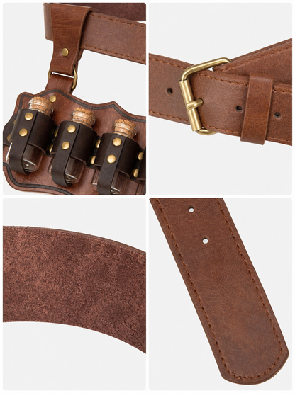 Tool Belt with Holder, Vintage Style