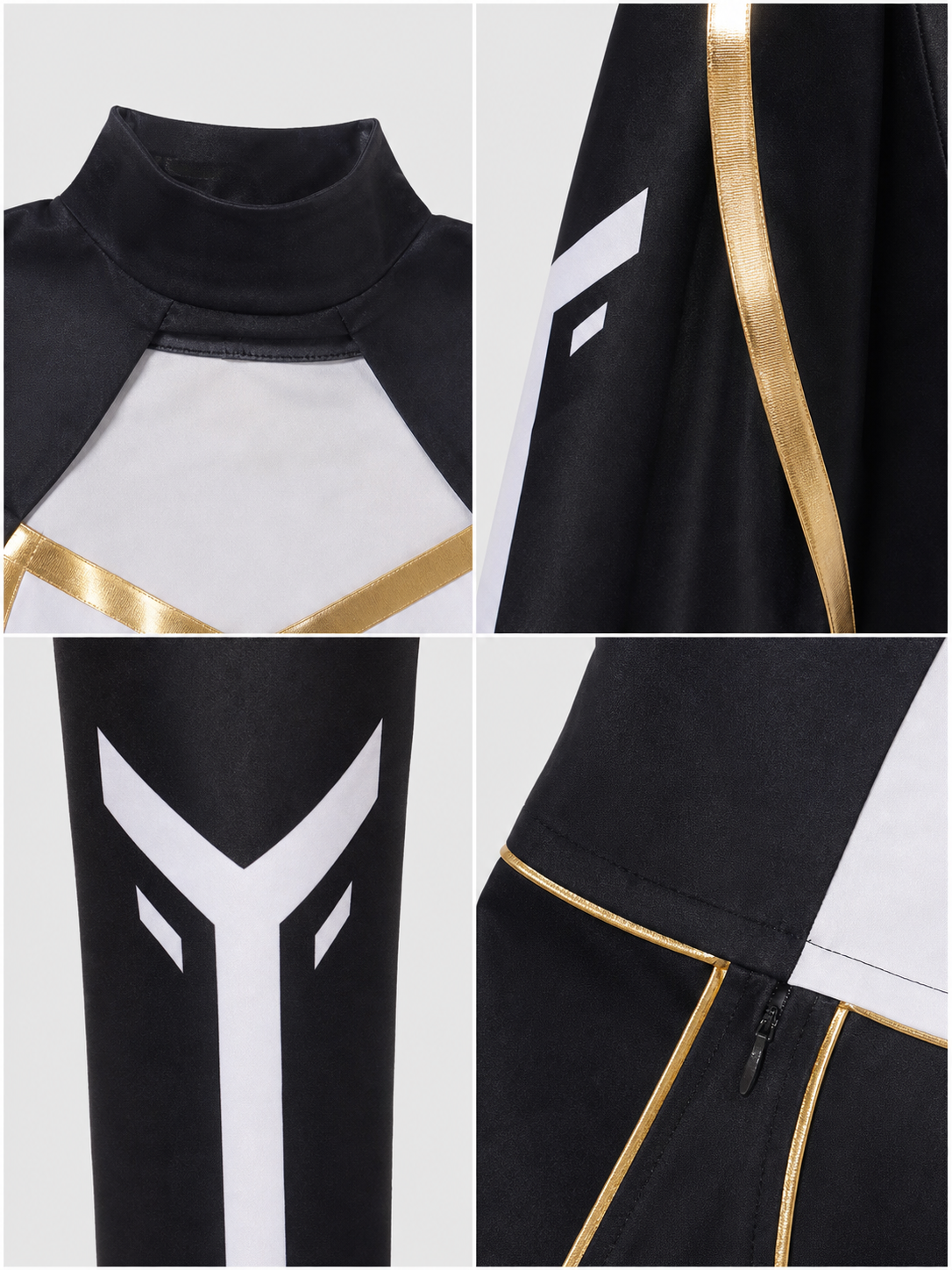 Storm Cosplay Costume, Black and White Set
