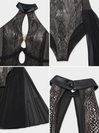 Costume with Jumpsuit and Cape