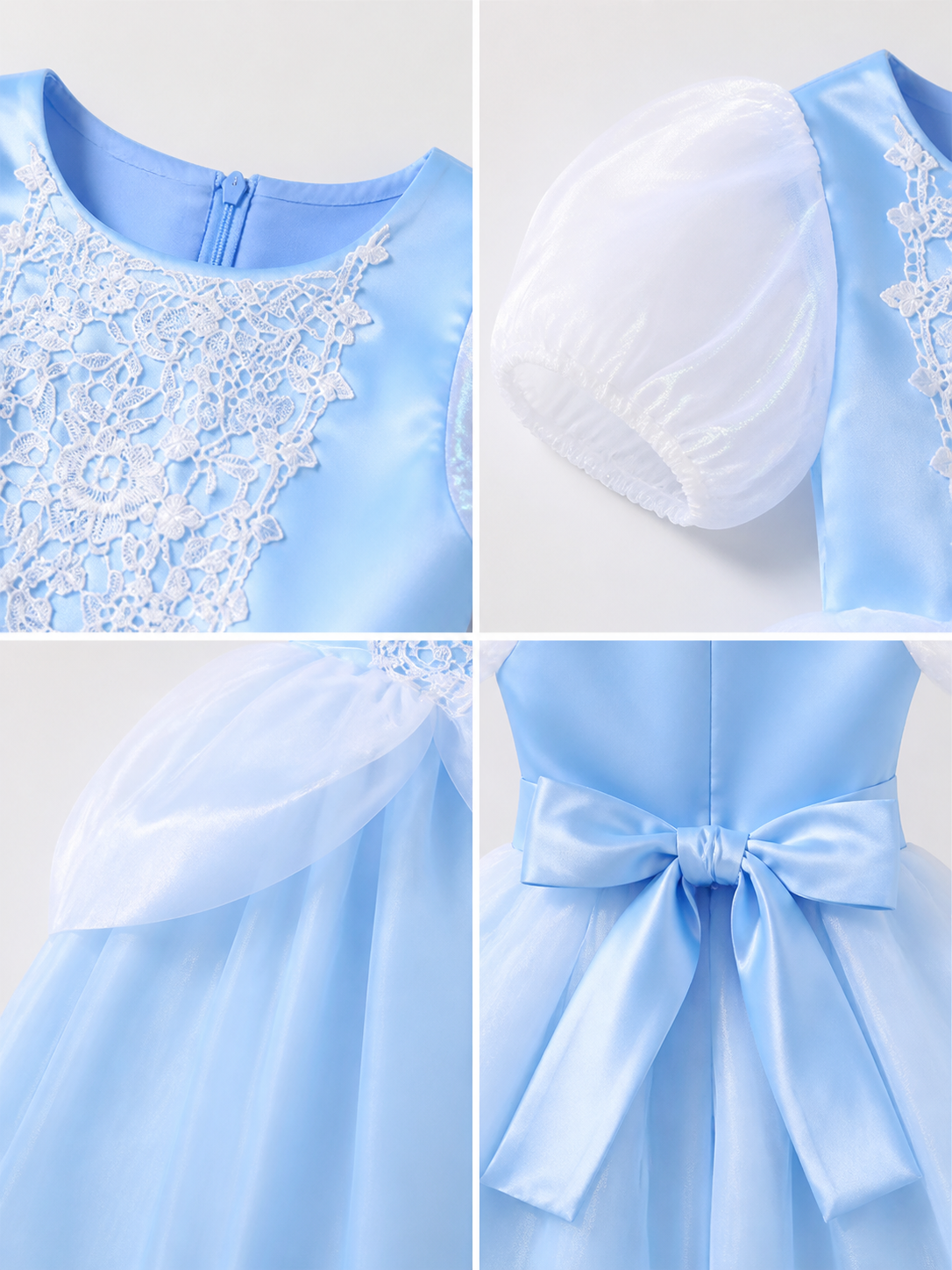 Princess Costume for Halloween and Cosplay detail view