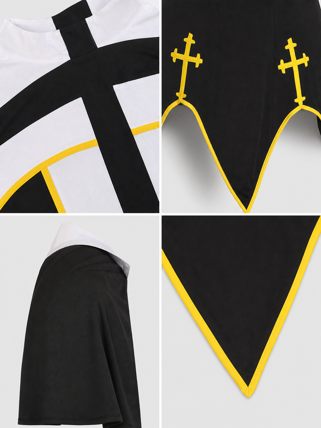 Cross Costume for Cosplay, Religious Robe
