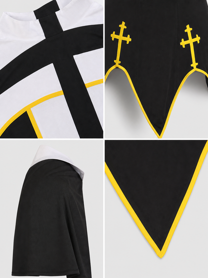 Cross Costume for Cosplay, Religious Robe