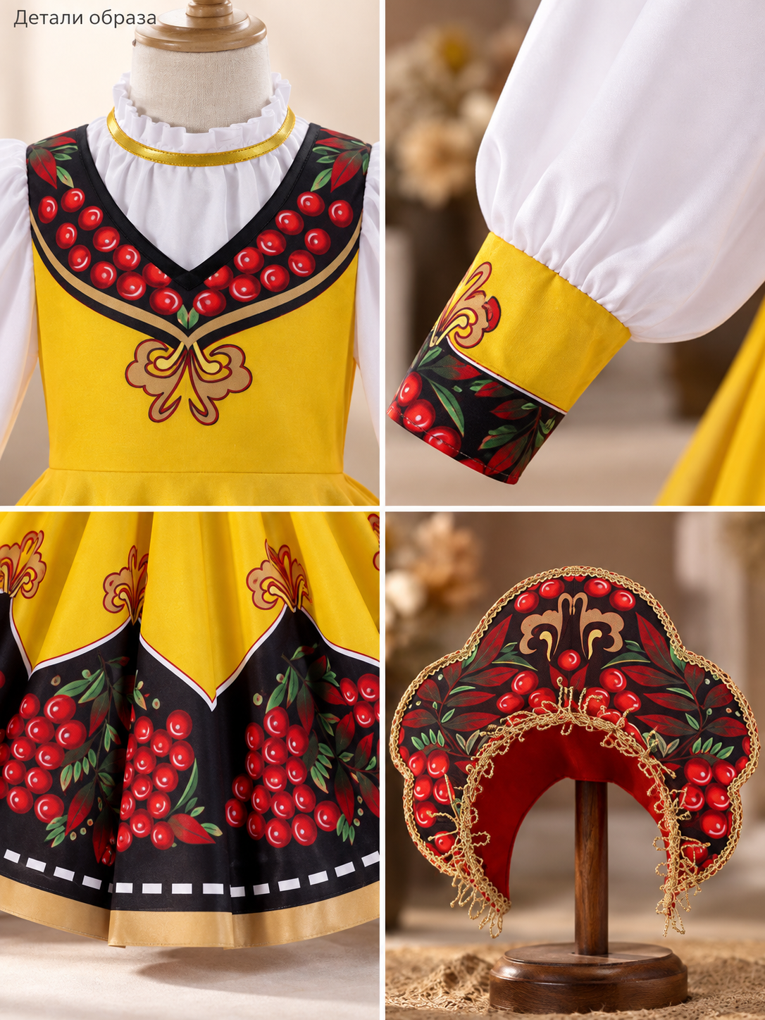 Children’s Stage Costume: Yellow Sundress