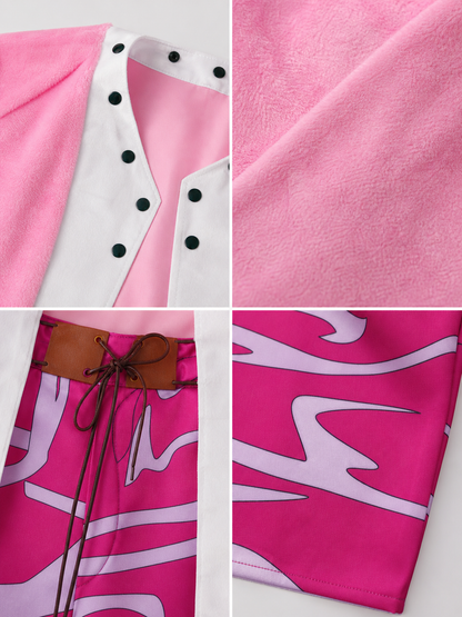 Doflamingo One Piece Anime Cosplay Costume