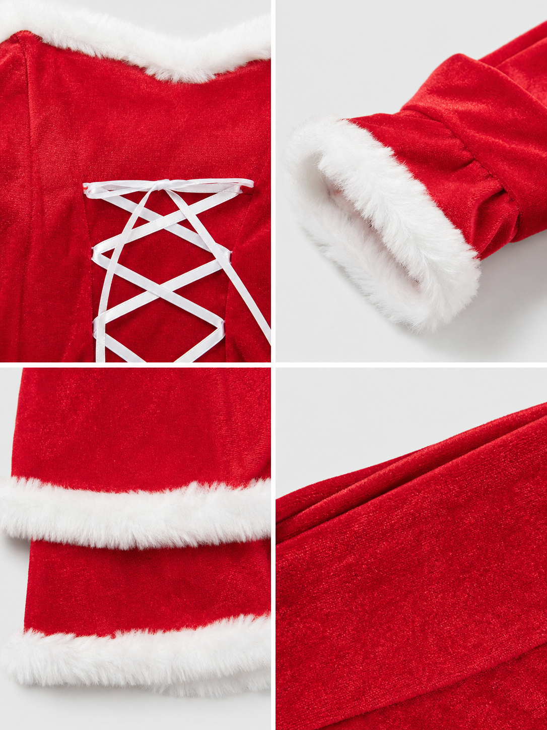 Christmas Cosplay Costume: Top and Skirt