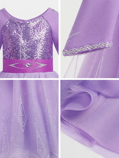 Purple Princess Carnival Costume for Halloween