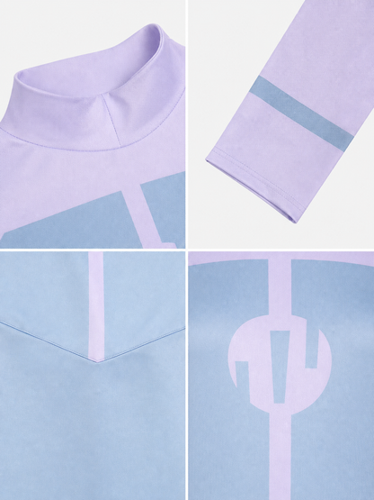 Anissa Omni-Man Cosplay Bodysuit with High Collar