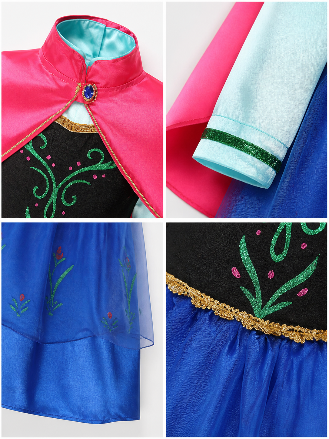 Princess Carnival Costume for Halloween and Cosplay