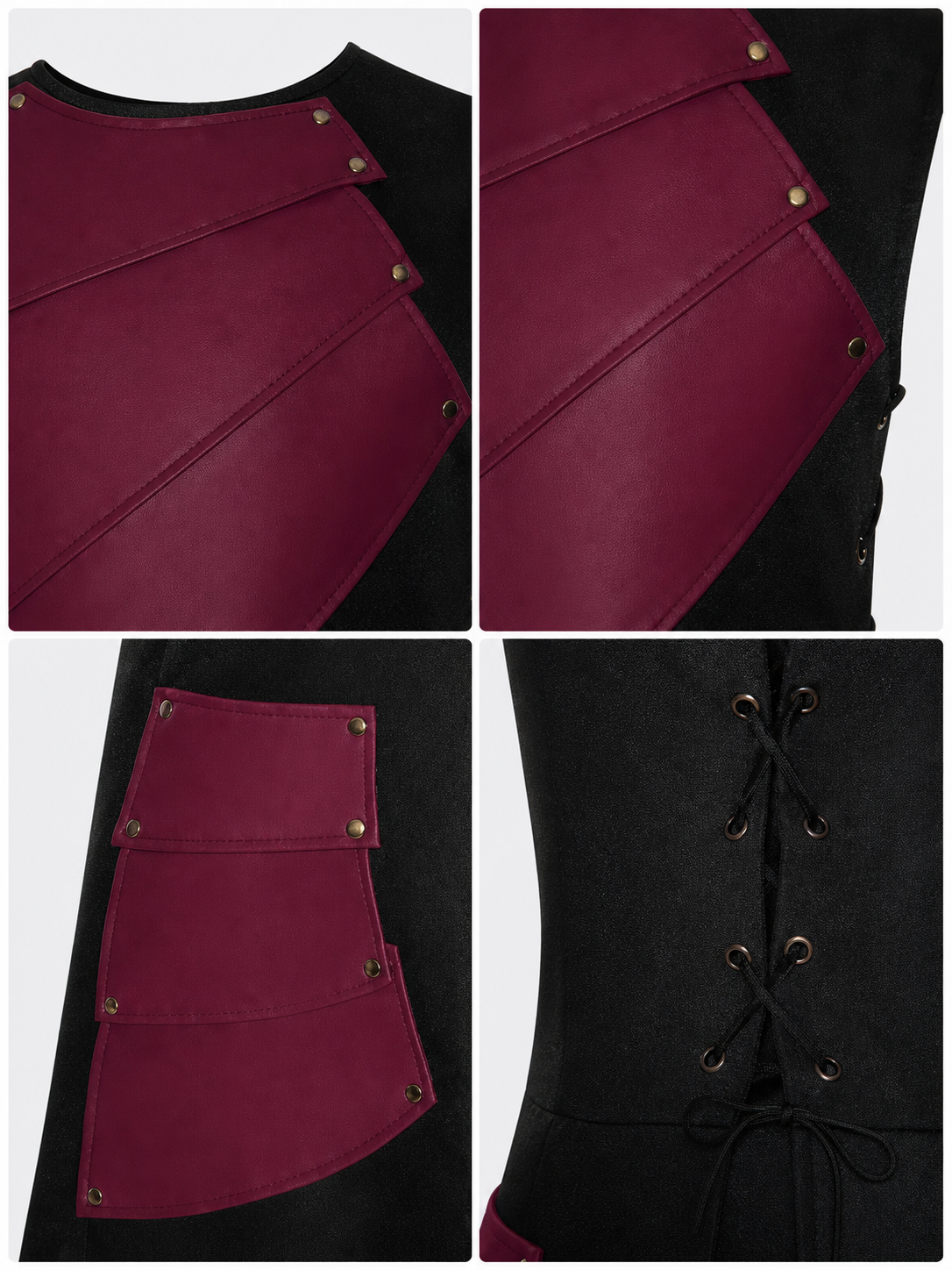 Sleeveless Jumpsuit with Asymmetrical Panels