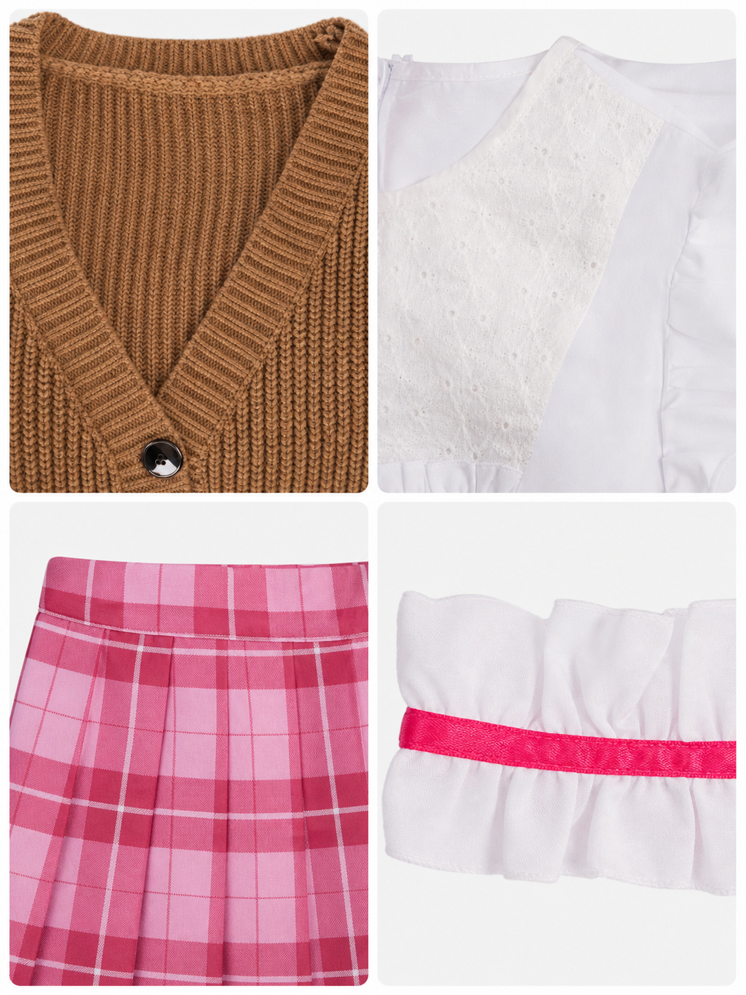 Penguin-Style Cosplay Set with Dress and Accessories