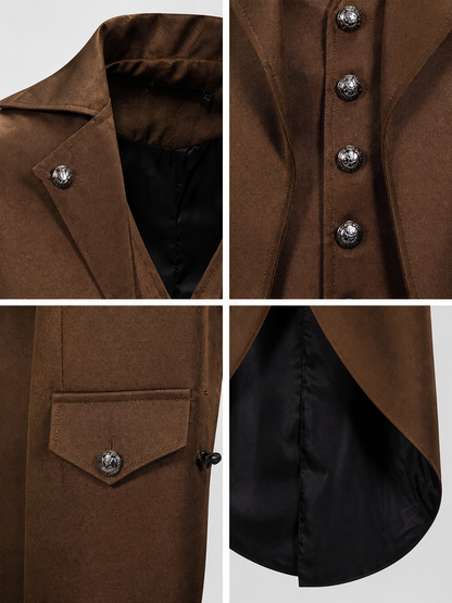 Carnival Tailcoat for Cosplay, Stage Performances, and Halloween