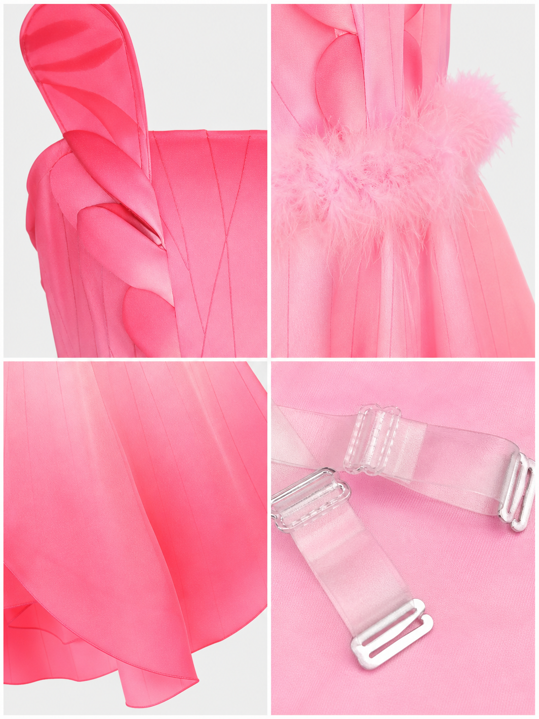 Pink “Flower Fairy” Cosplay Dress