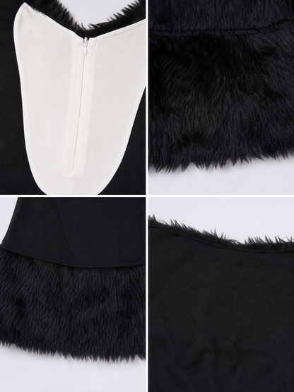 Penguin cosplay costume with hood and paws