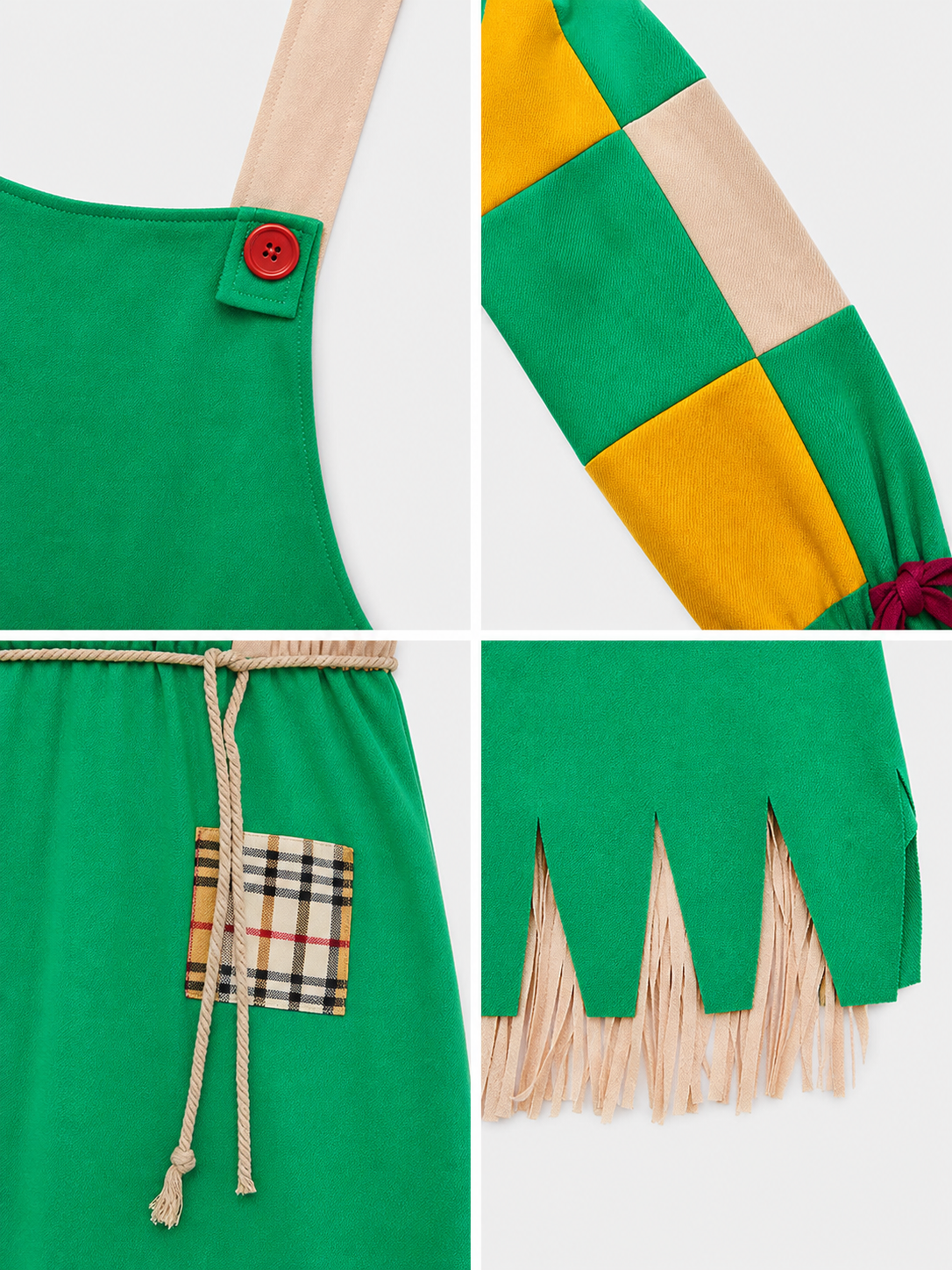 Halloween Costume: Dress with Apron and Hat