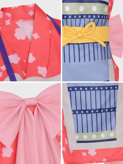 One Piece Wano Cosplay Set: Apron and Belt