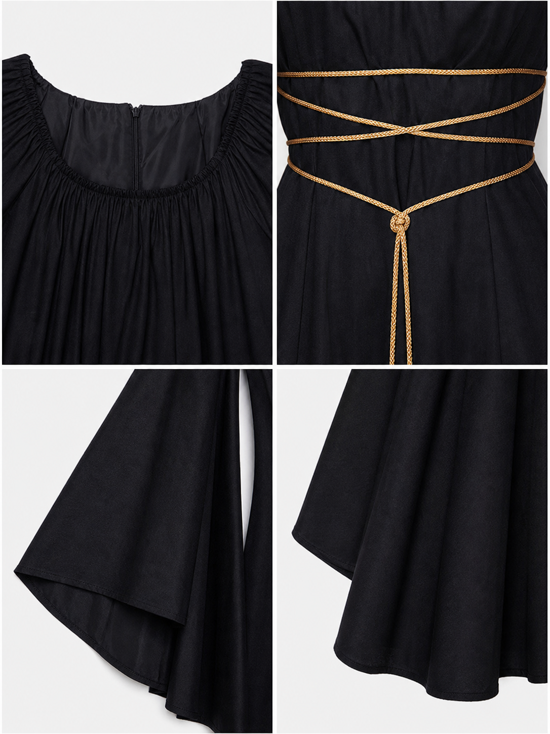 Gothic Maxi Dress with Long Sleeves