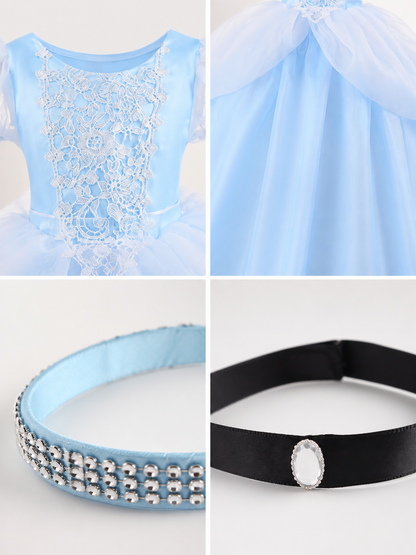 Blue Princess Halloween Costume