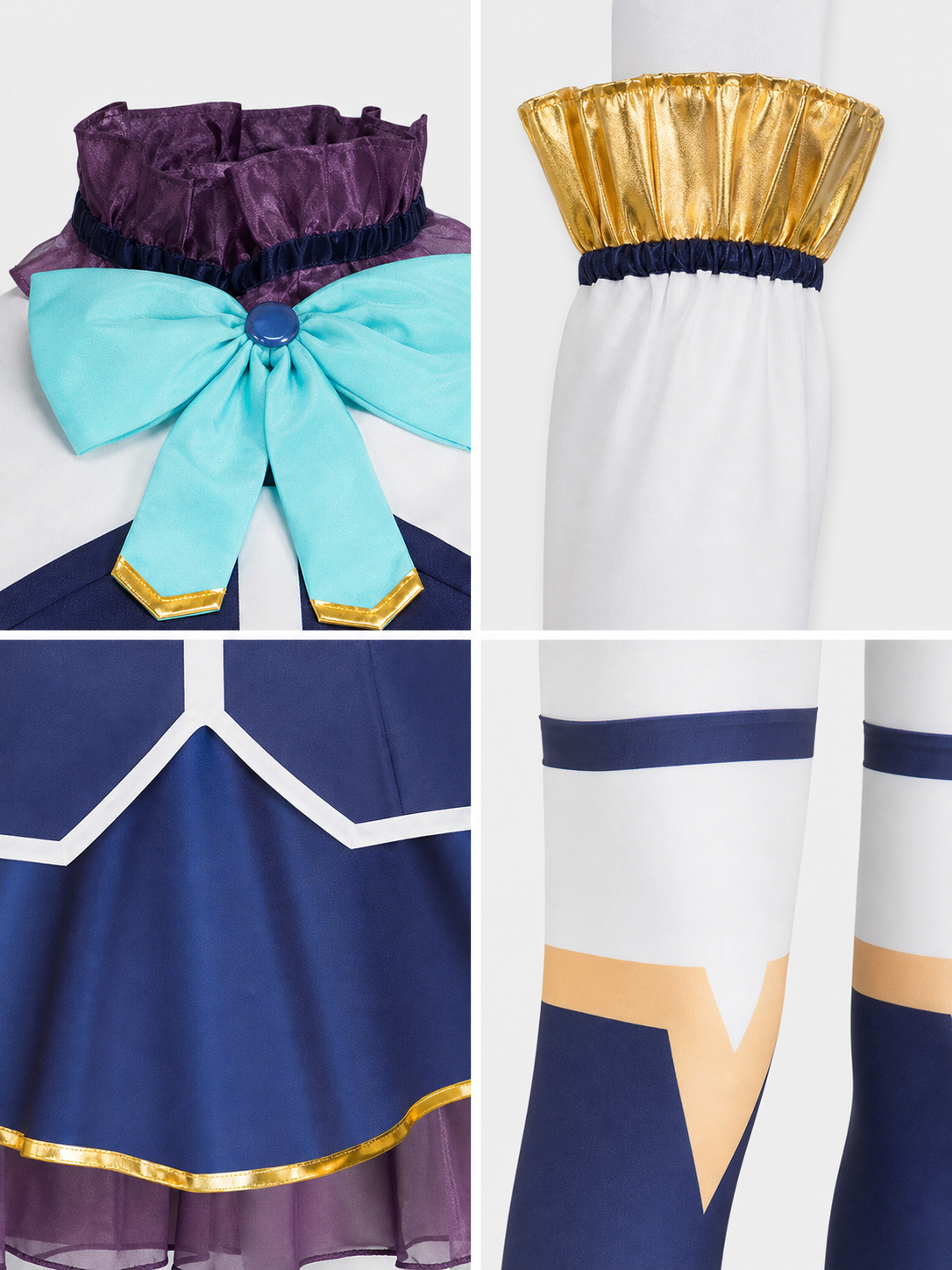 Star Wars-inspired cosplay costume with accessories